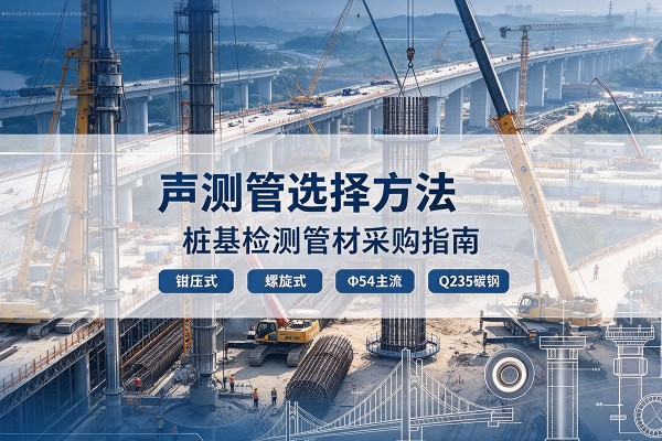 海沧声测管选型标准