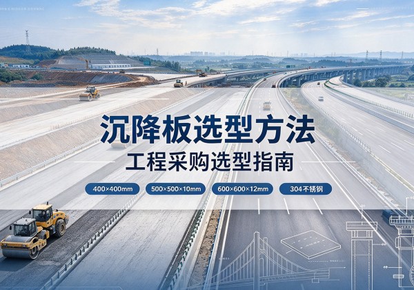 海沧沉降板选择方法