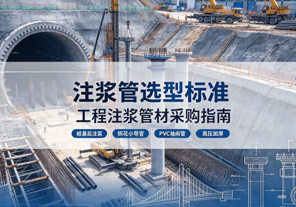 海沧注浆管选型标准